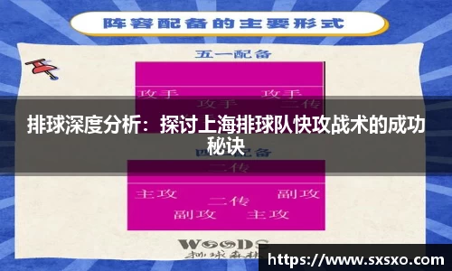 排球深度分析：探讨上海排球队快攻战术的成功秘诀